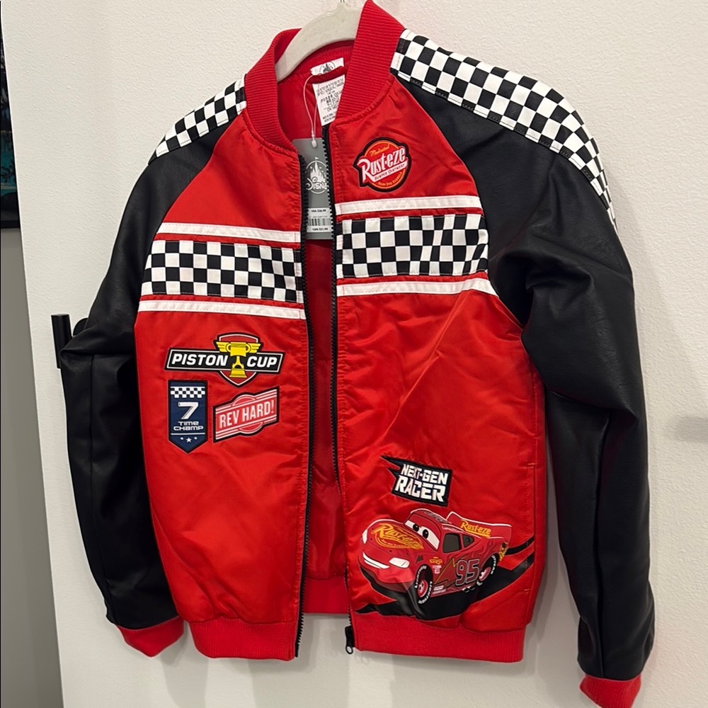 Disney Cars Lightning McQueen Jacket for Kids - SIZE US 9/10 ❤️❤️❤️
